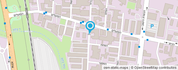 מפת הגעה אל מוסך שחר מפת הגעה אל מוסך שחר