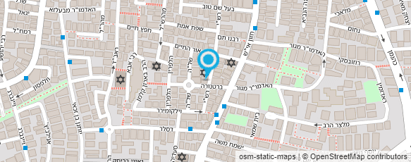 מפת הגעה אל אחים וייס