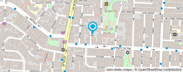 מפת הגעה אל הבית של יעל