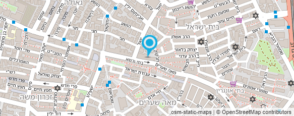 מפת הגעה אל "אייזנבך" סוכנות נסיעות