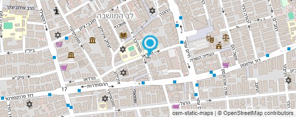 מפת הגעה אל יניב נכסים - ייזום ושיווק