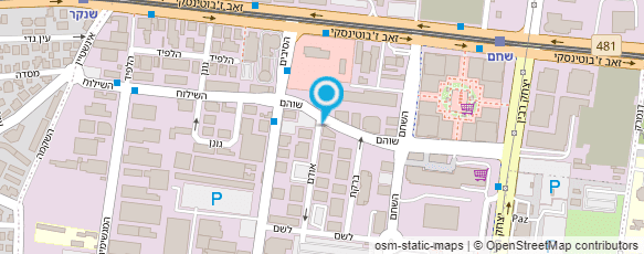 מפת הגעה אל עו"ד גלבוע סיני