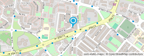 מפת הגעה אל אזימוט שמאות חקלאית