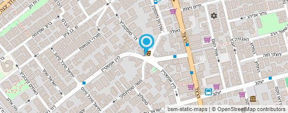 מפת הגעה אל מופת רחובות