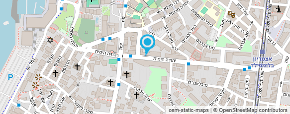 מפת הגעה אל מספרת ניזאר