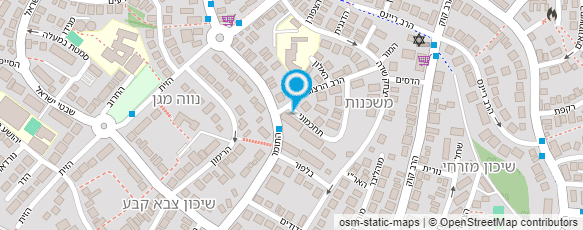 מפת הגעה אל אמיר אופירה - שחקנית