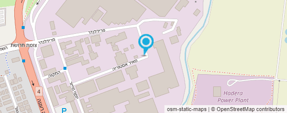 מפת הגעה אל מכבסת "שלג" חדרה בע"מ מפת הגעה אל מכבסת "שלג" חדרה בע"מ