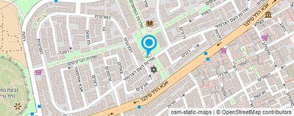 מפת הגעה אל "כמו בבית" - חני והילי