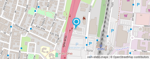 מפת הגעה אל תחנת דלק סונול