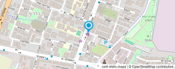 מפת הגעה אל קשת נקוי יבש