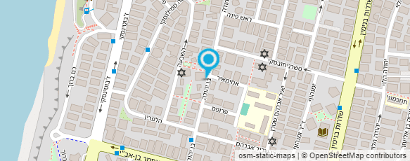 מפת הגעה אל ד"ר פריזר דבורה