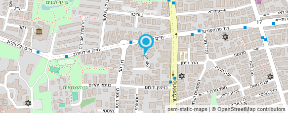 מפת הגעה אל כולל אברכים גילת מאיר-פורת יוסף