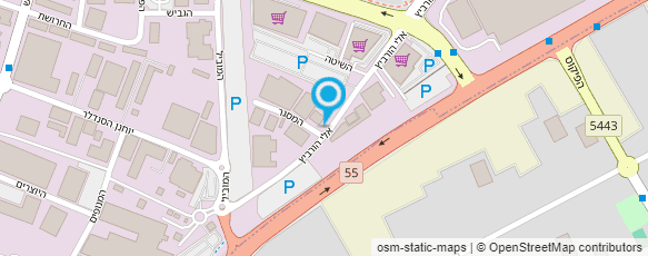 מפת הגעה אל ש.ל עבודות אלומיניום