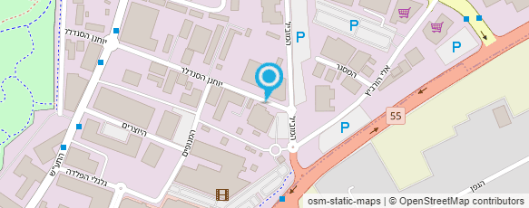 מפת הגעה אל נגריית יוסי אהרוני