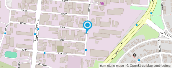 מפת הגעה אל מ.ס.א. שרותי רכב נתניה 1993 בע"מ