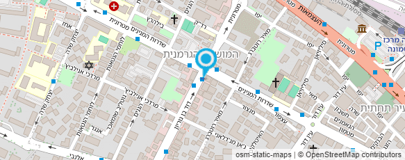 מפת הגעה אל עו"ד משה רוני