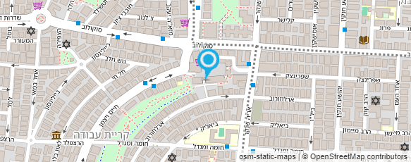 מפת הגעה אל מכון הראלה הוד