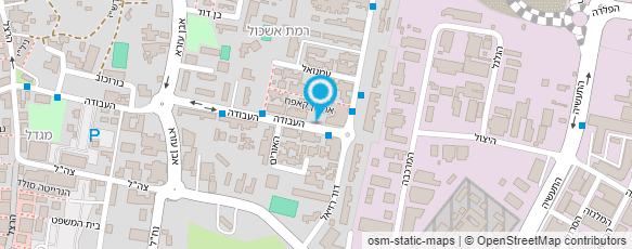 מפת הגעה אל מספרת איילה בעיר מפת הגעה אל מספרת איילה בעיר