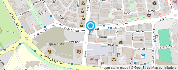 מפת הגעה אל פיצה של אפרים