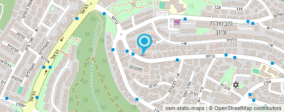 מפת הגעה אל תריסי שביט