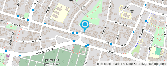 מפת הגעה אל "המנציחים ציון"