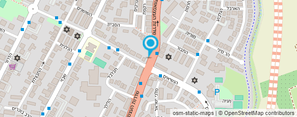 מפת הגעה אל עיצוב שיער דליה מפת הגעה אל עיצוב שיער דליה