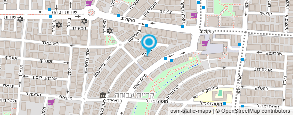 מפת הגעה אל שבח אורי