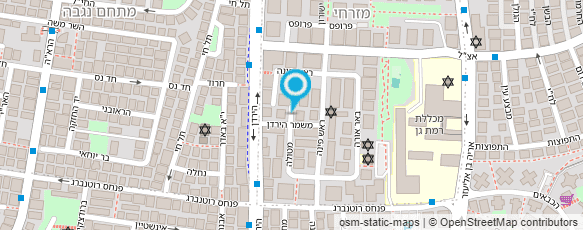 מפת הגעה אל לוי דוד