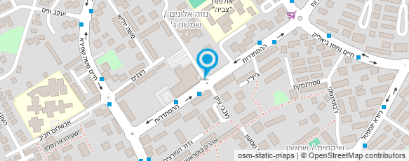 מפת הגעה אל מספרת מאיר - לב העיר