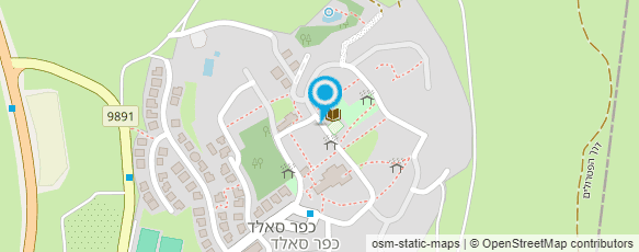 מפת הגעה אל "בכפר" - אירוח כפרי כפר סאלד בע"מ