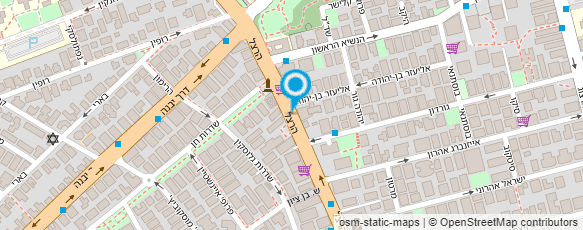 מפת הגעה אל קונטקט צילום ארועים