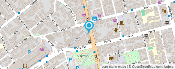 מפת הגעה אל נעלי אבי