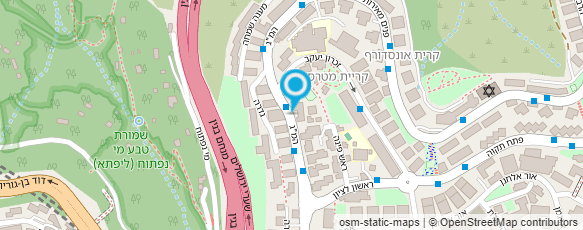 מפת הגעה אל מסילת ירושלים