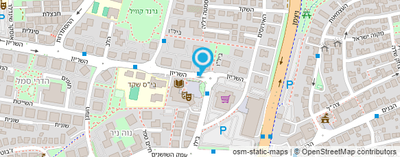 מפת הגעה אל היכל התרבות