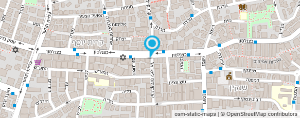 מפת הגעה אל גולדנר קלמן