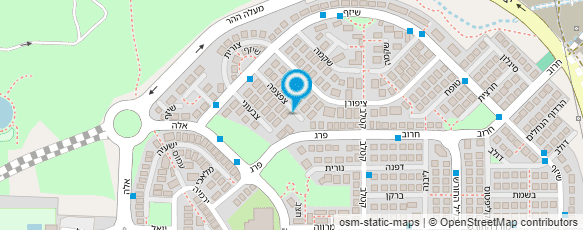 מפת הגעה אל פרץ מים