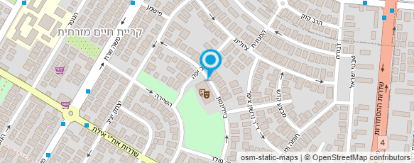 מפת הגעה אל תיאטרון הצפון