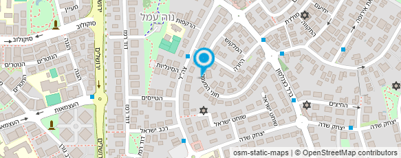 מפת הגעה אל חדד איציק