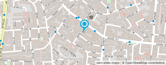 מפת הגעה אל "אהל שרה" - משרד