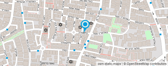 מפת הגעה אל רוקח יהושוע האדמו"ר ממחנובקא