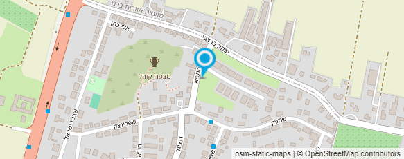 מפת הגעה אל רחמים  רזי