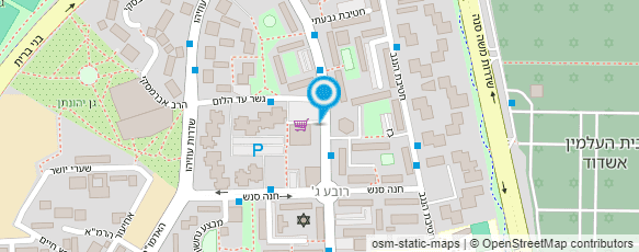 מפת הגעה אל מספרת אבי וסוזי