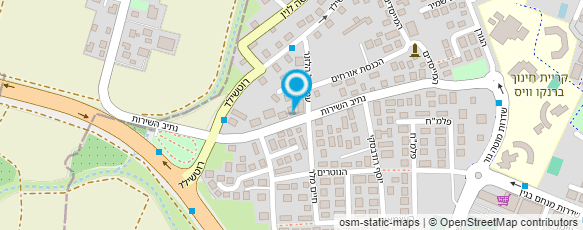 מפת הגעה אל ציון זכריה