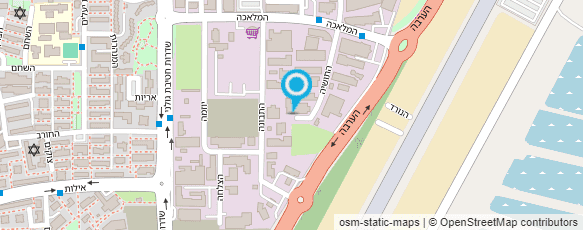 מפת הגעה אל היוצרים באילת 2005 בע"מ