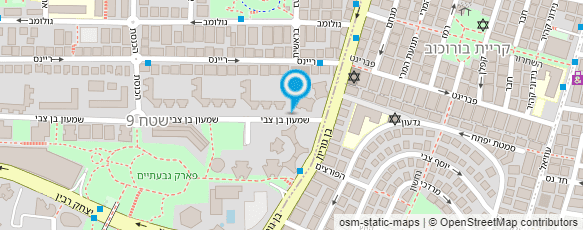 מפת הגעה אל ד"ר גילי עינת זר-זהב