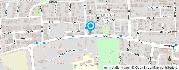 מפת הגעה אל מרזב ורעף