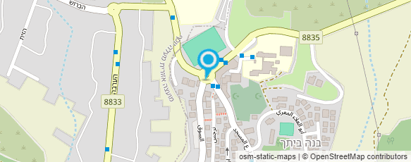 מפת הגעה אל פיצה מרגריטה