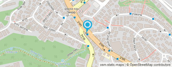 מפת הגעה אל תכשיטי כפריס  - משרדים