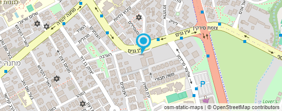 מפת הגעה אל ד"ר אבי צרפתי