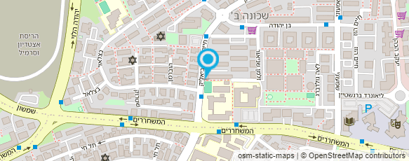 מפת הגעה אל מ.ת.ר